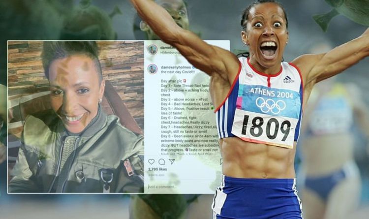 Dame Kelly Holmes explains timeline of COVID symptoms - ‘I have officially been Corona(ed)