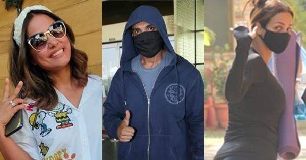 Spotted: Hina Khan shows her love for Snoopy, Malaika Arora's yoga session, Huma Qureshi's airport look | Boll