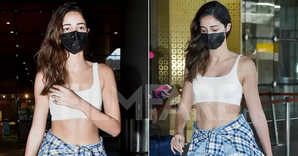 Pictures: Ananya Panday snapped at the airport