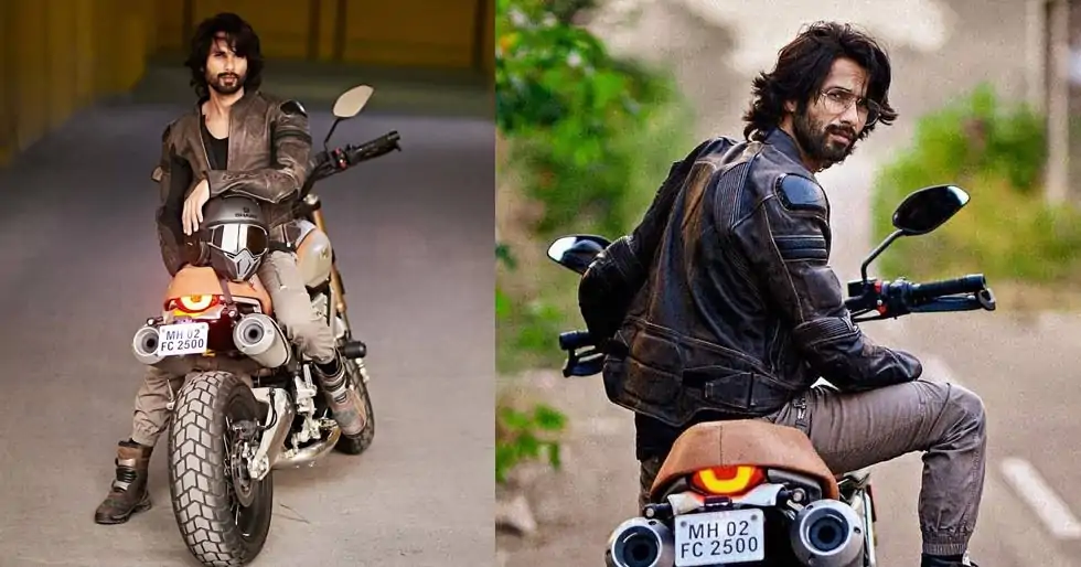 Shahid Kapoor gives a glimpse of his super cool bike