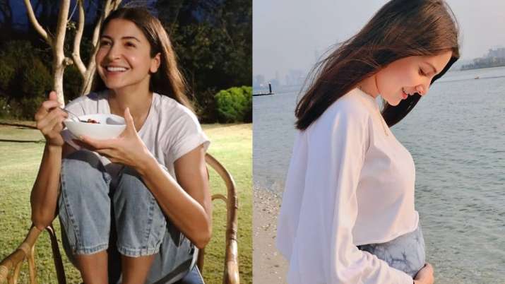 Anushka Sharma recalls pre-pregnancy days when she could curl up on a chair| Pic