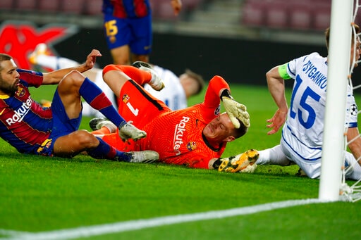 Messi Scores In 150th European Game, Barça Beats Dynamo 2-1