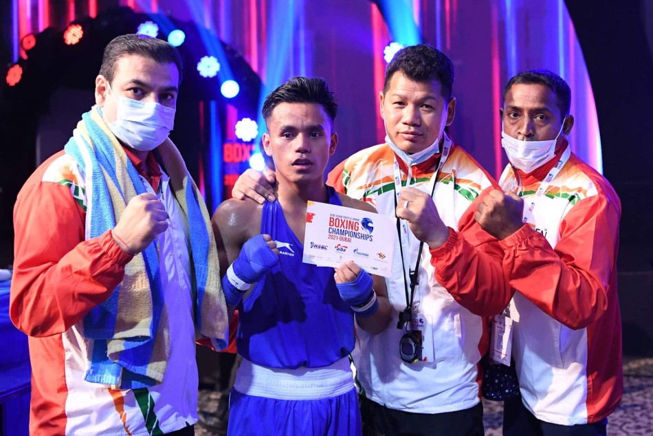 World Youth medallist Bishwamitra Chongtham sails into semis at ASBC Asian Youth & Junior Boxing Championships