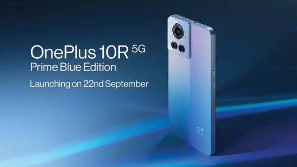 OnePlus 10R 5G Prime Blue Edition debut in India on September 22: Details