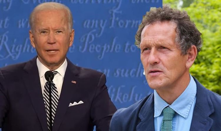 Monty Don: Gardeners' World host faces backlash over Joe Biden tweet 'Huge sigh of relief'