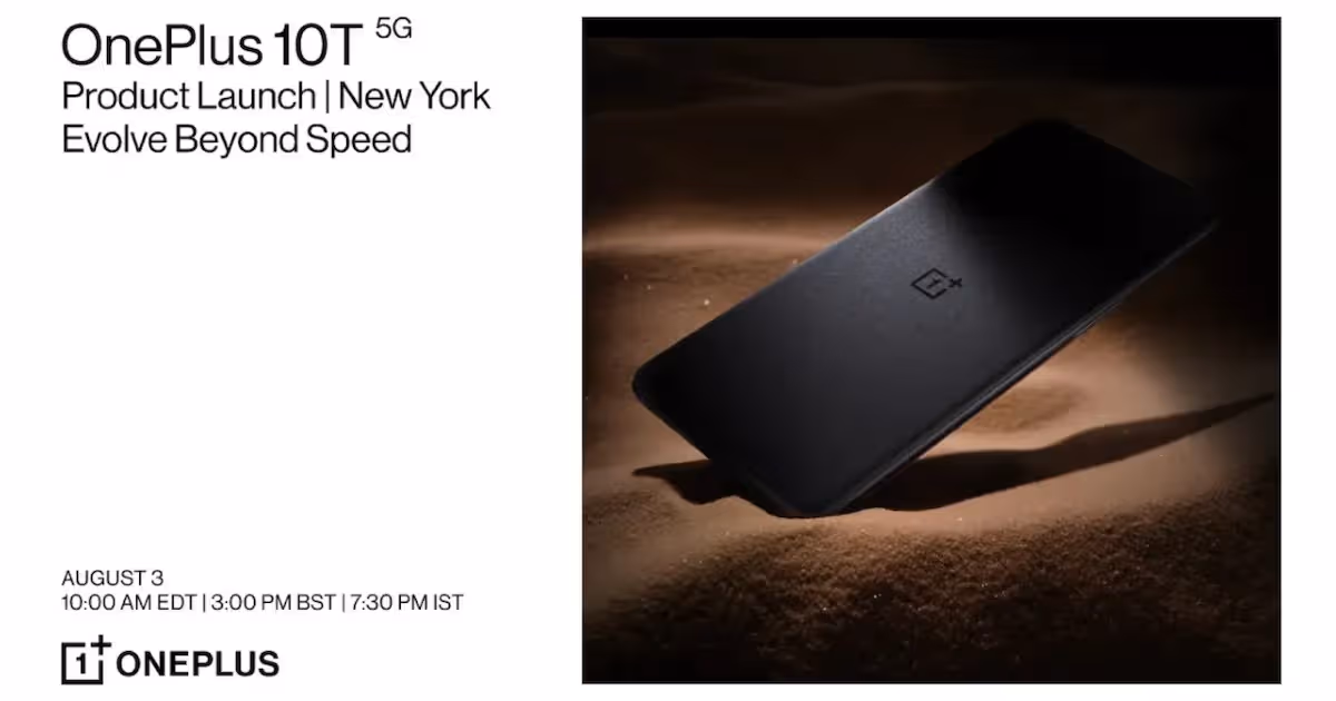 OnePlus 10T 5G colour, storage leaked ahead of India launch: specs