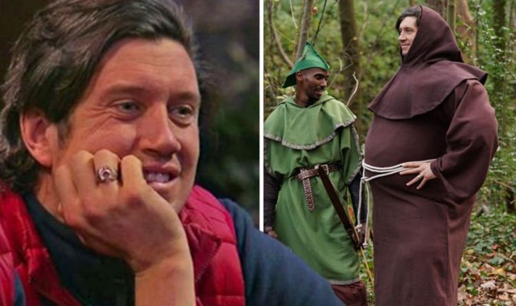 Vernon Kay's barely recognisable dressed as a monk in I'm A Celebrity amid technical error