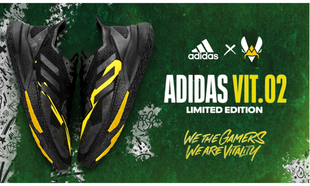 adidas and Team Vitality unveil VIT.02, the second version of its limited-edition sneakers