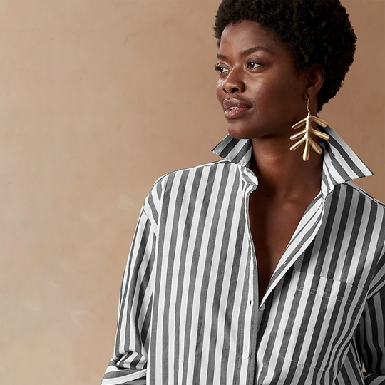 Banana Republic Oversized Poplin Shirt