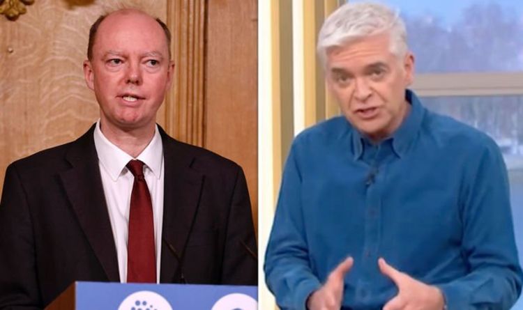Phillip Schofield fumes 'let us cope with this' as Pro Whitty warns of future restrictions