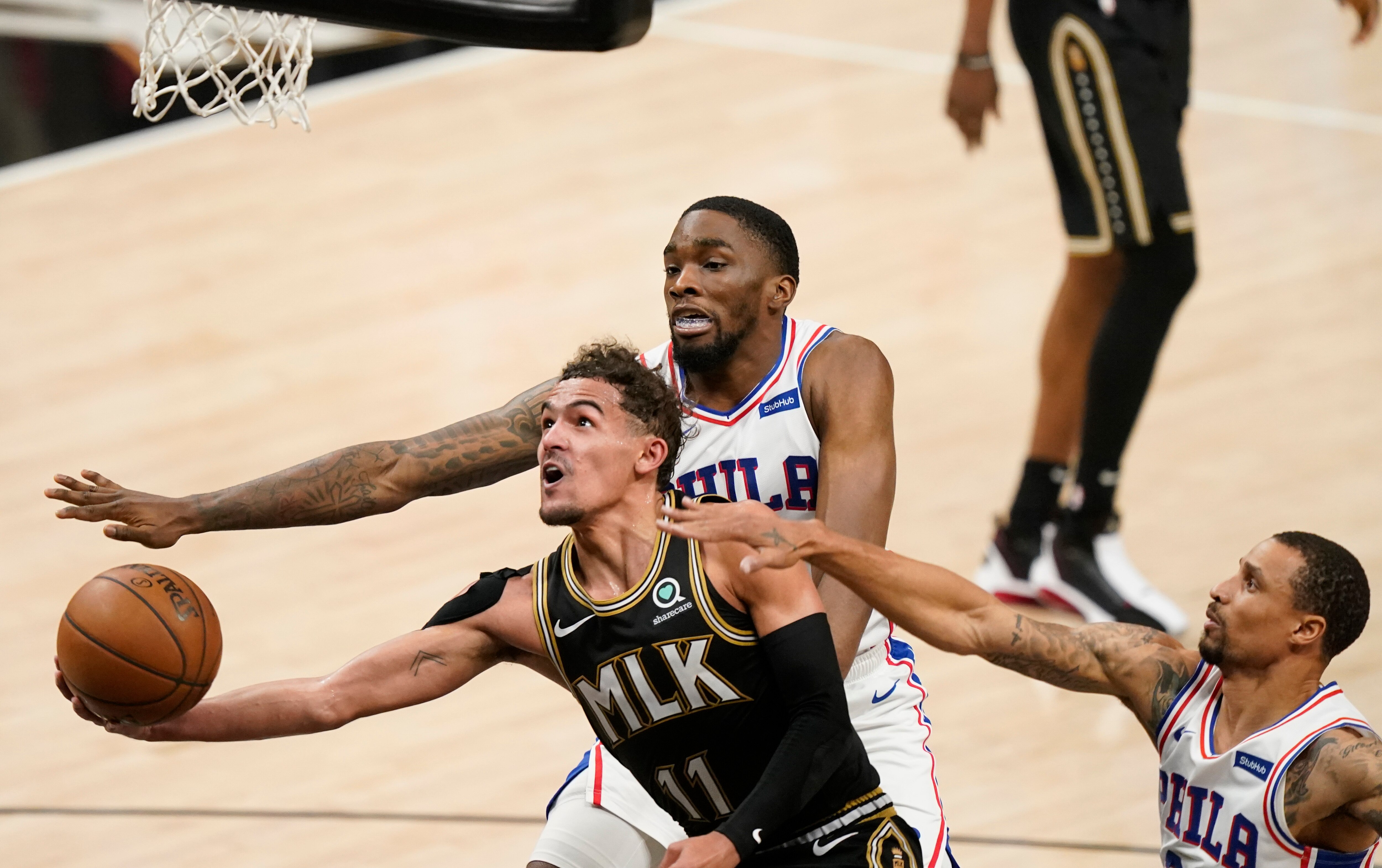 Trae Young, Hawks Rally Past Joel Embiid, 76ers in Game 4 Thriller to Even Series
