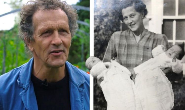Monty Don marks late mum's 100th birthday with unearthed photo of rarely seen twin sister
