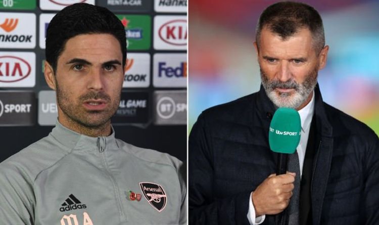 Arsenal boss Mikel Arteta responds to Roy Keane slamming captain Pierre-Emerick Aubameyang