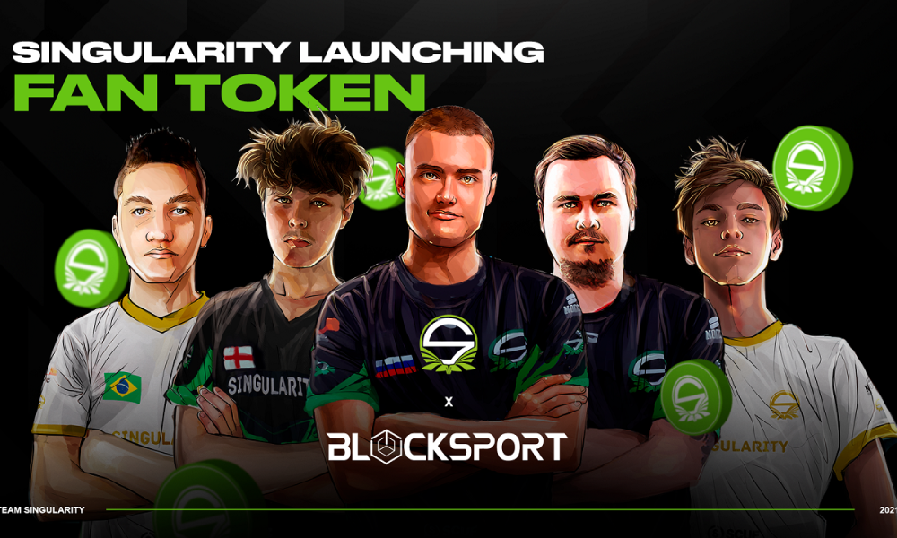 Team Singularity to launch Fan Tokens on Blocksport platform