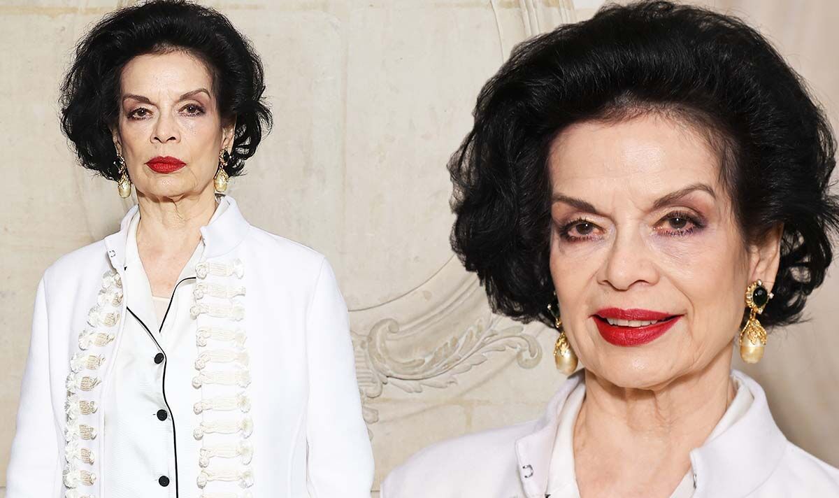 Mick Jagger's ex-wife Bianca Jagger unrecognisable at Dior show