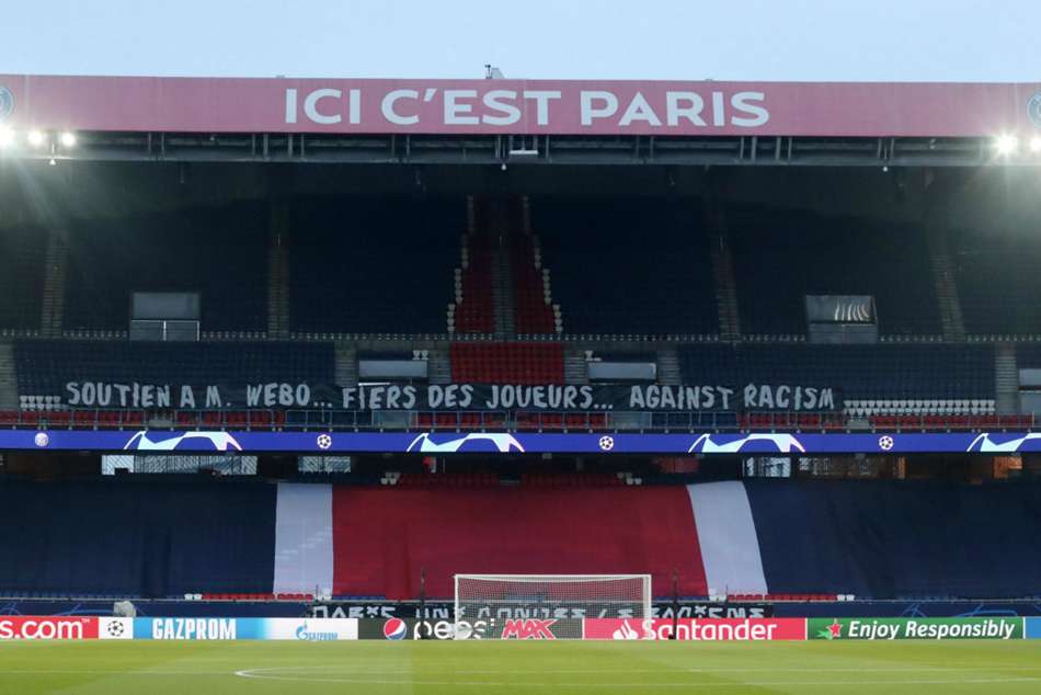 PSG and Istanbul Basaksehir unite for anti-racism message prior to resumed Group H match