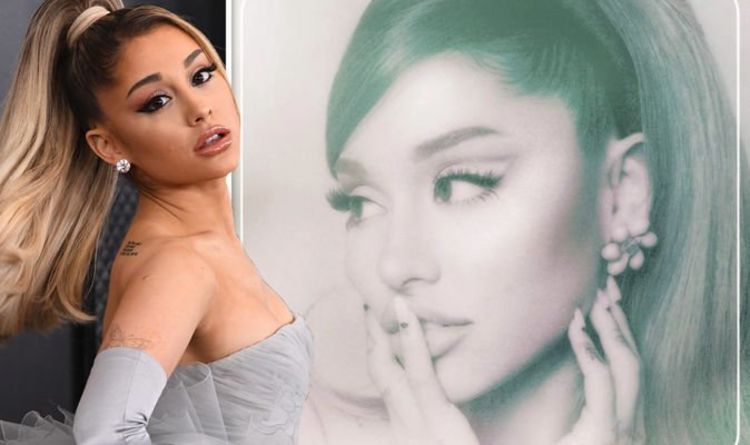 Ariana Grande celebrates after achieving rare double chart-topping album