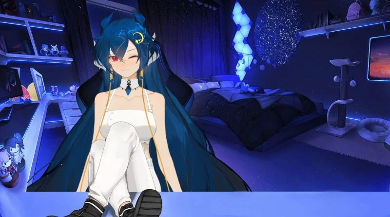 Twitch Vtuber 'C9 Vienna' hears a suspicious 'delivery man' knocking, immediately ends her streams and calls t