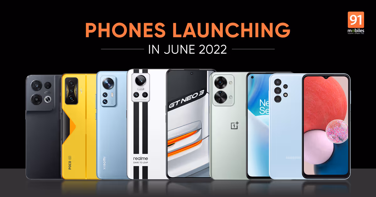 Phones launching in June 2022: OnePlus Nord 2T, OPPO Reno 8, Realme GT Neo 3T, and more