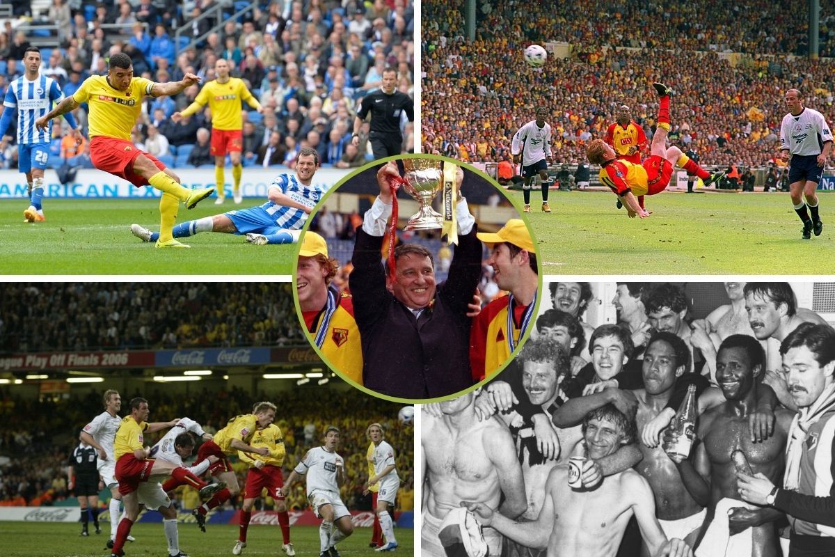 Remembering Watford FC's four previous promotions to the top flight