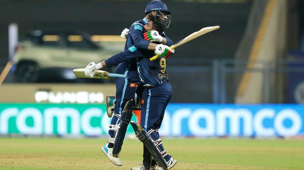 IPL 2022 | Tewatia and Rashid the heroes as Titans clinch a last-ball thriller