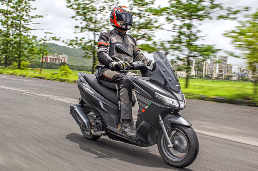 Aprilia SXR 125 review, test ride