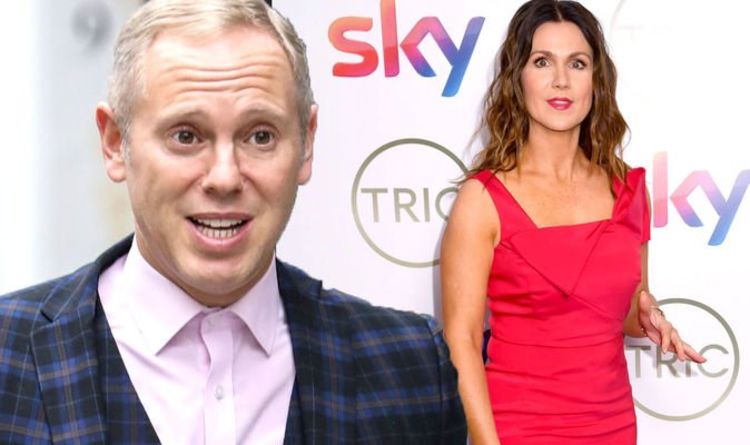 Judge Rinder reacts as he's encouraged to 'get it on' with pal and GMB host Susanna Reid