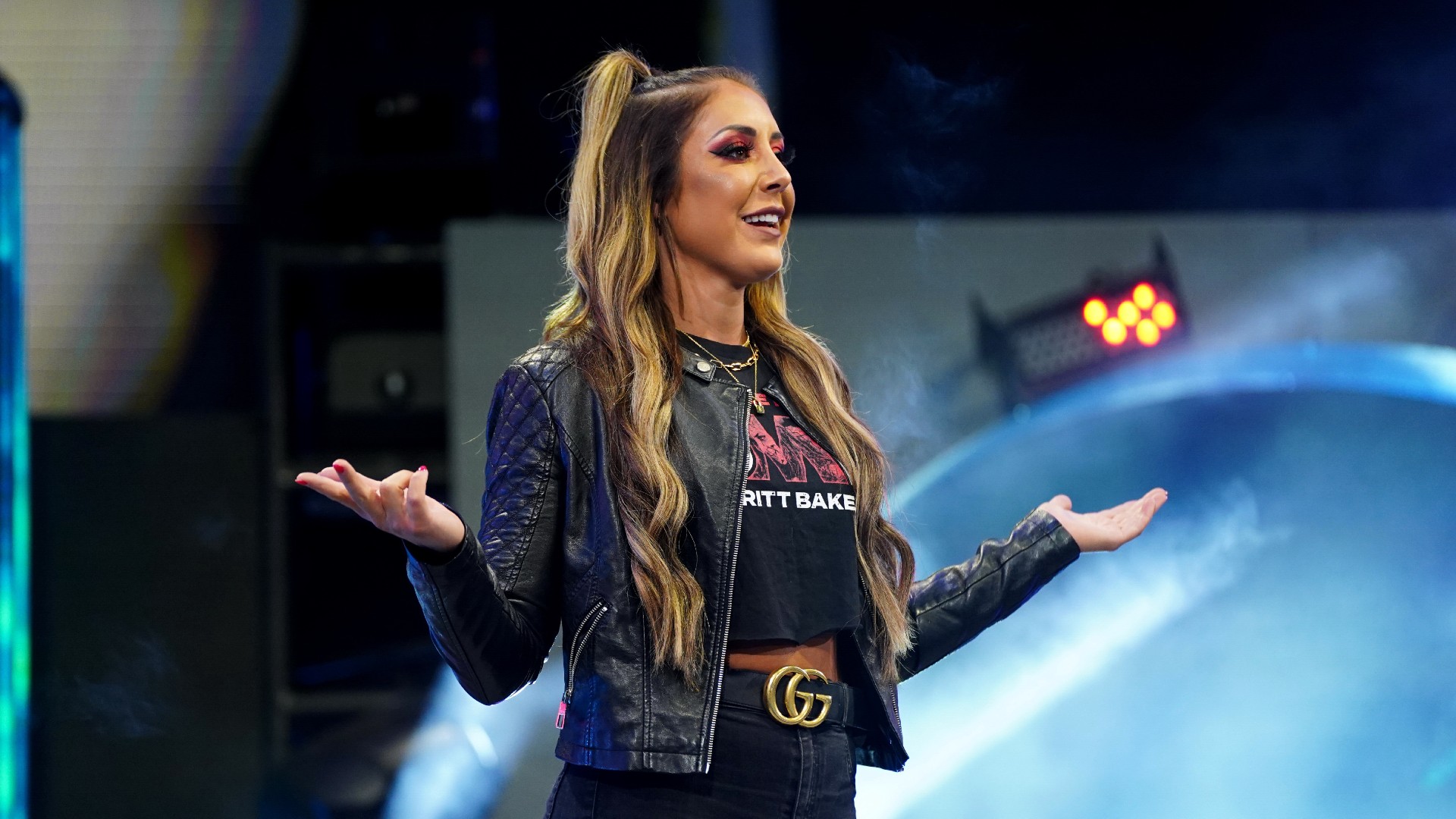 'People are gonna think you're a b—': AEW's Dr. Britt Baker talks critics, championships and flossing