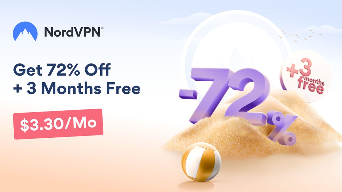 NordVPN's latest VPN deal offers a huge 72% discount – including 3 months free