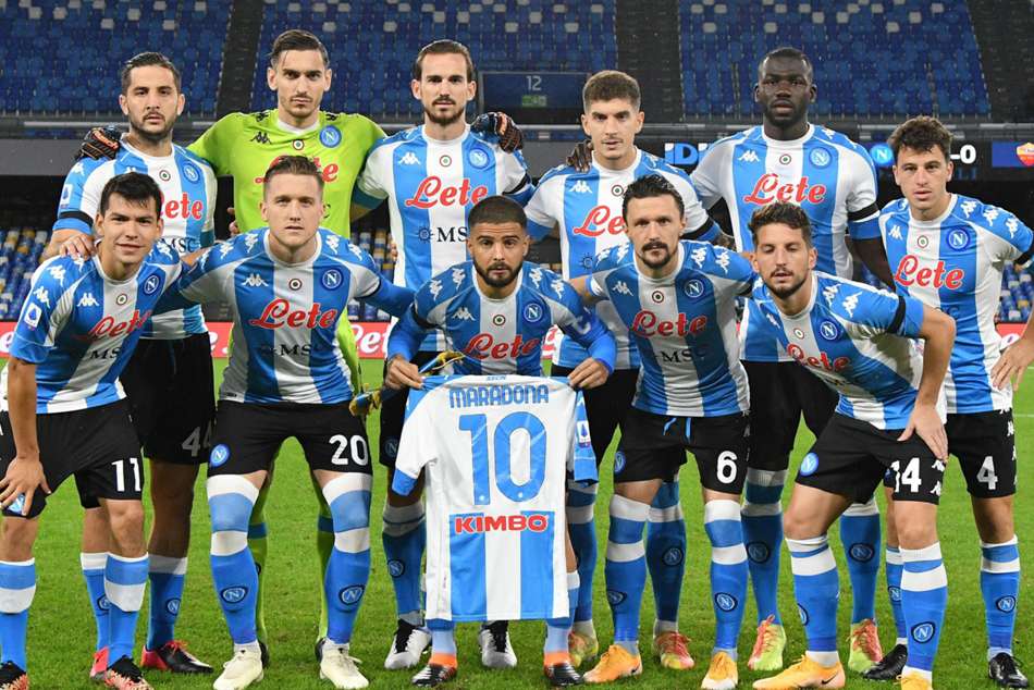 Diego Maradona dies: Napoli pull on Argentina-inspired shirts and fire four past Roma