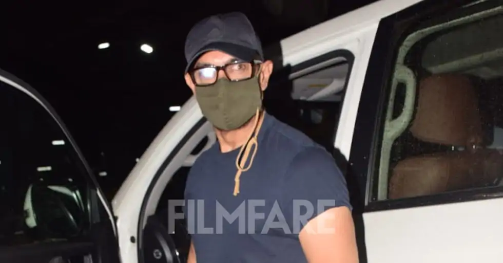 Pictures: Aamir Khan clicked at the airport