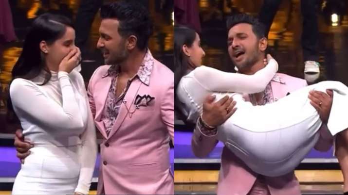 Nora Fatehi, Terence Lewis's romantic dance on 'Pehla Pehla Pyaar Hai' is a sight for sore eyes | VIRAL VIDEO