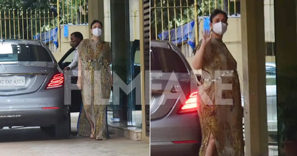 Kareena Kapoor Khan opts for a kaftan as she steps out in the city