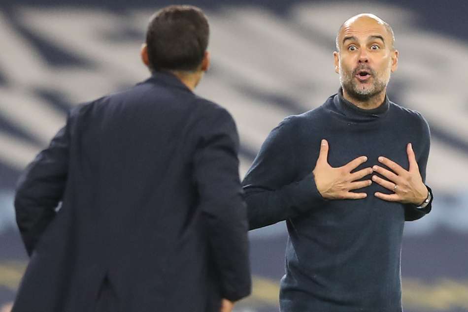 Guardiola hits back at Conceicao after claims about referee pressure