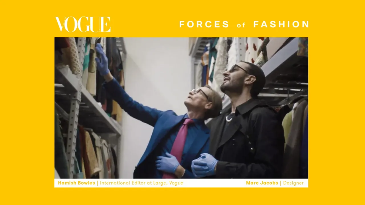 Marc Jacobs Dives Into Hamish Bowles’s Clothing Archive During Forces of Fashion