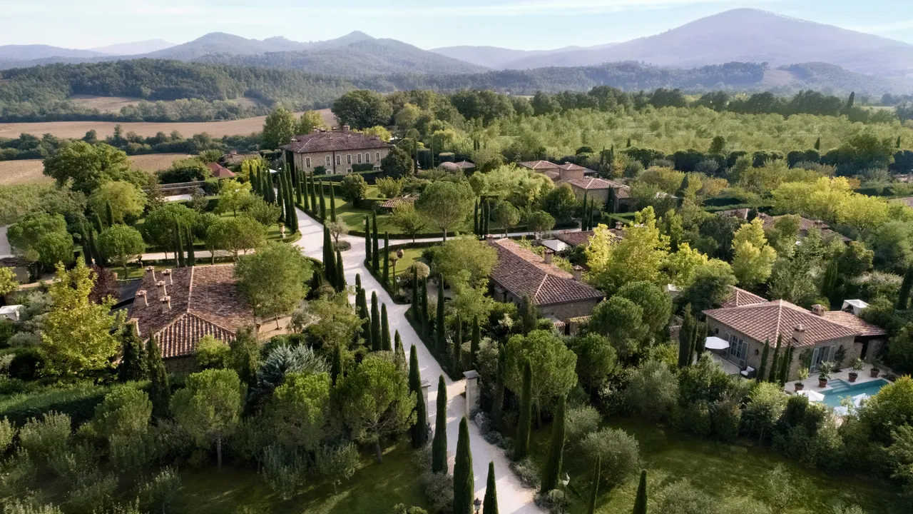 At Borgo Santo Pietro, a Working Tuscan Farm Meets the Height of Sustainable Luxury