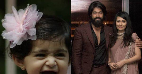 KGF star Yash's baby girl Arya turns two; mom Radhika Pandit pens a note for the little angel | Bollywood Life