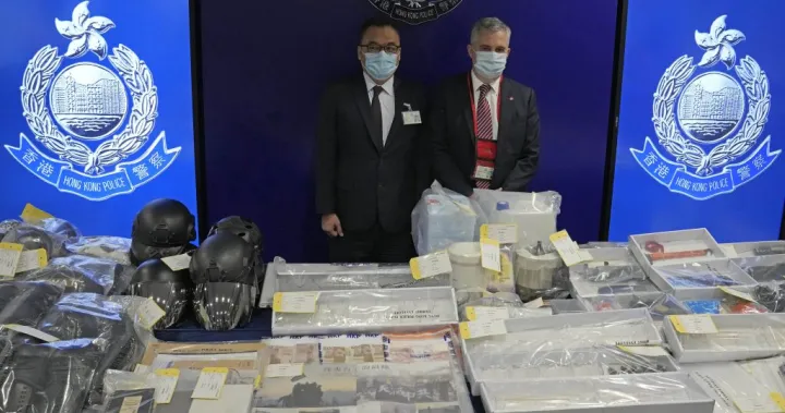 9 arrested for allegedly plotting to plant homemade bombs around Hong Kong