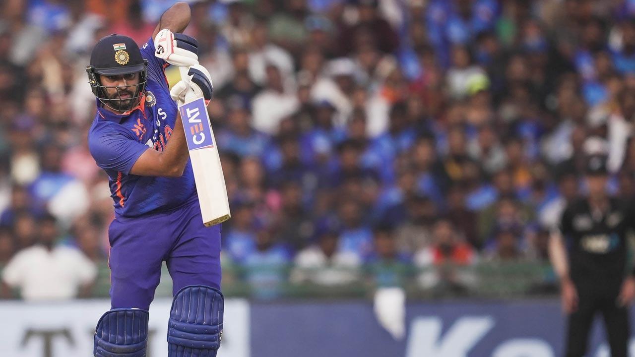 I am happy with how I am going: Rohit Sharma