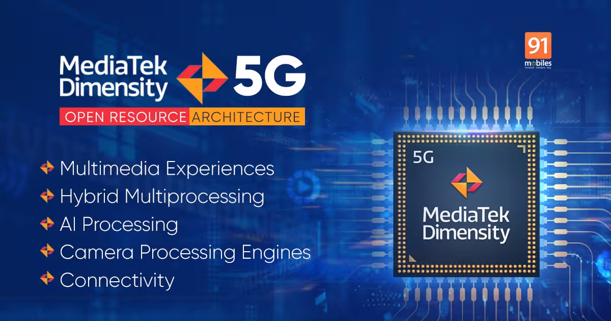 MediaTek Dimensity 5G Open Resource Architecture unlocks exceptional customised consumer experiences | 91mobil