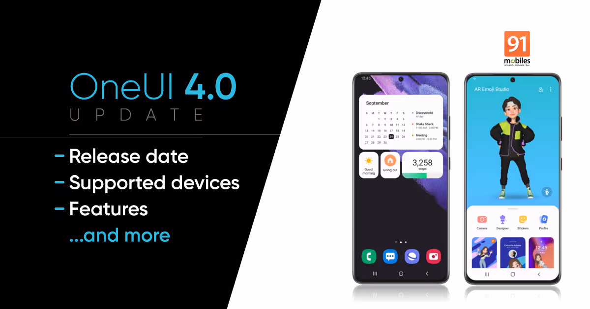 One UI 4.0 update: Release date in India, how to apply, supported device list, top features, and more | 91mobi