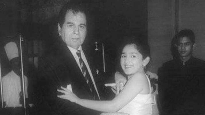 Dilip Kumar-Saira Banu's grandniece Sayyeshaa Saigal shares pic with her 'warm hearted Phuponana'
