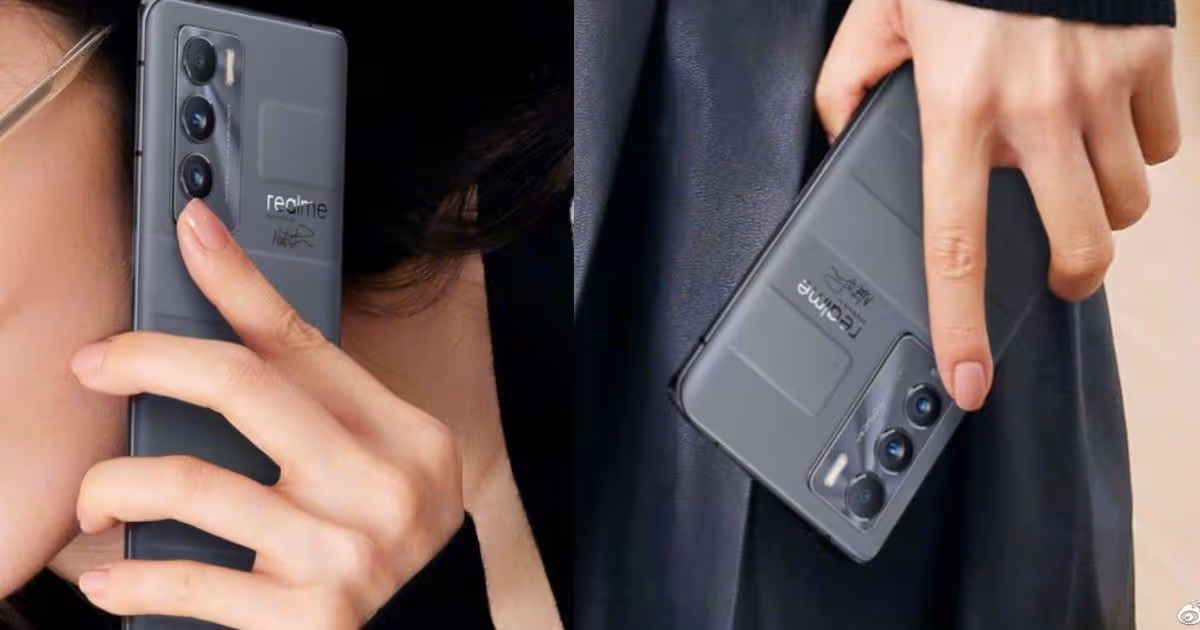 Realme GT Master Edition unique design revealed in new leaked promotional images | 91mobiles.com