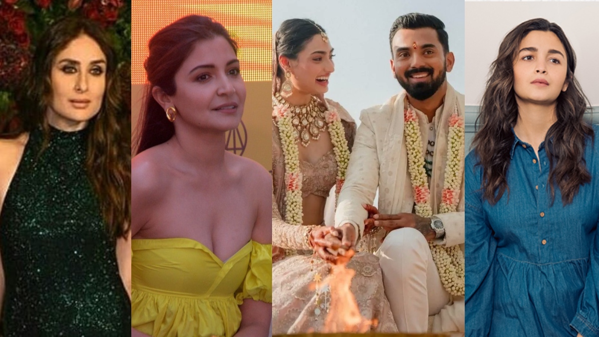 Anushka Sharma, Alia Bhatt, Kareena Kapoor to Kartik Aaryan, B-Town congratulates Athiya Shetty-KL Rahul
