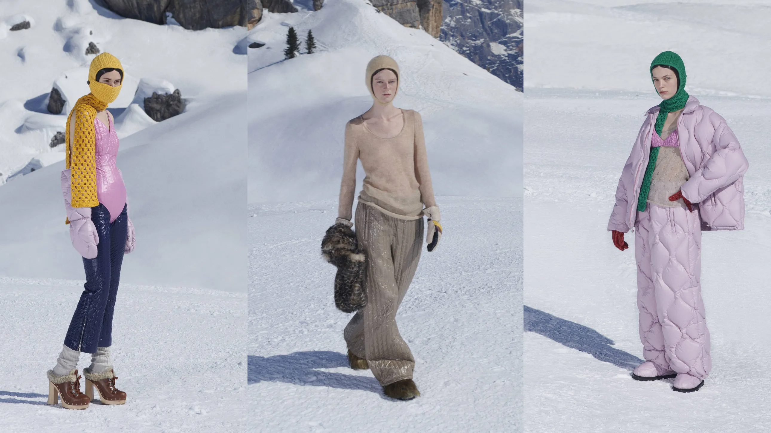 This Winter, Puffer Pants Are Happening