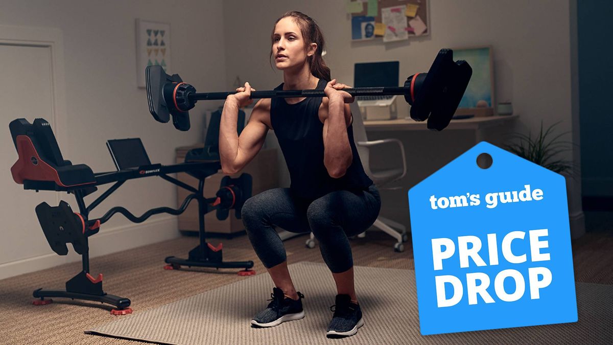 Hurry! This Bowflex barbell is $217 off right now