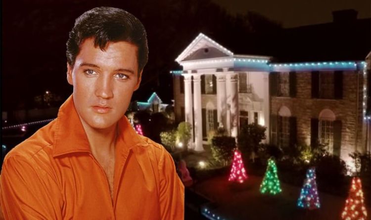 Elvis: NEW Christmas video and the spectacular lavish world of Graceland at Xmas