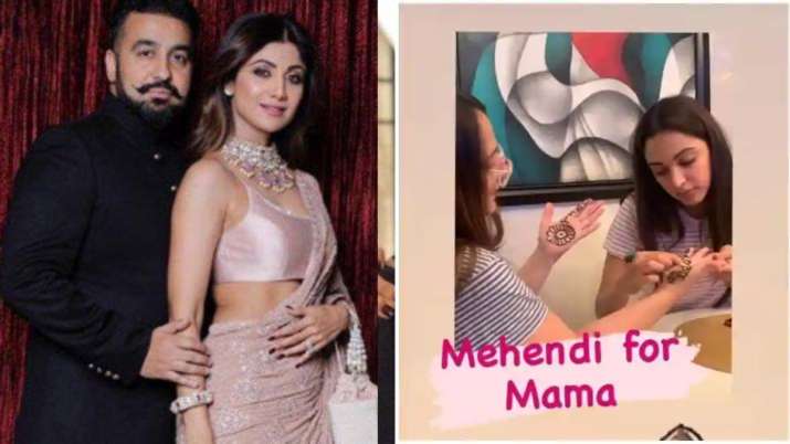 Karwa Chauth 2020: Kiara Advani applies mehendi on mom's hands, Raj Kundra shares meme