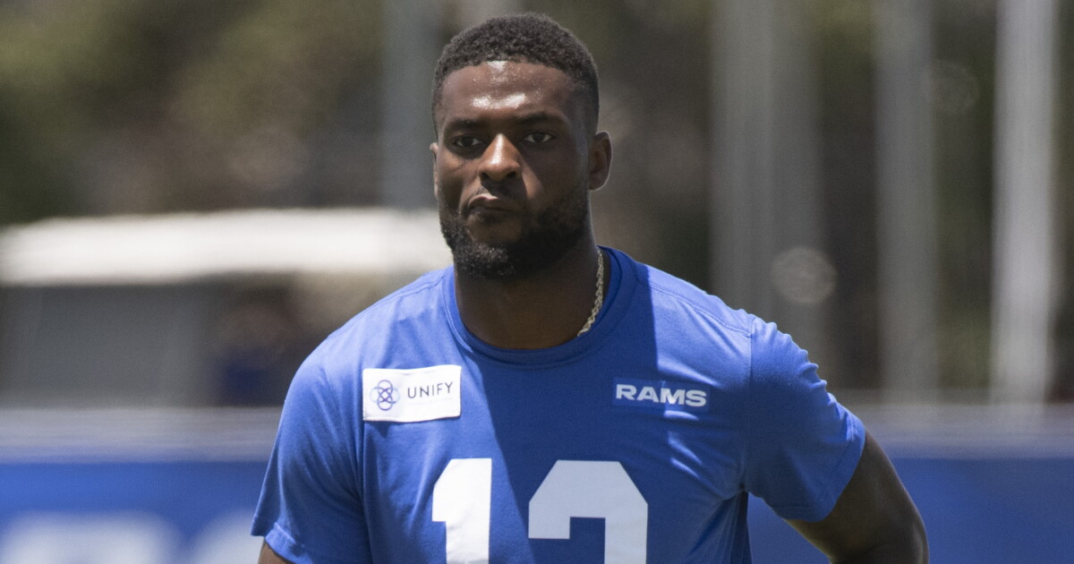 Rams wide receiver Van Jefferson could undergo knee procedure this week