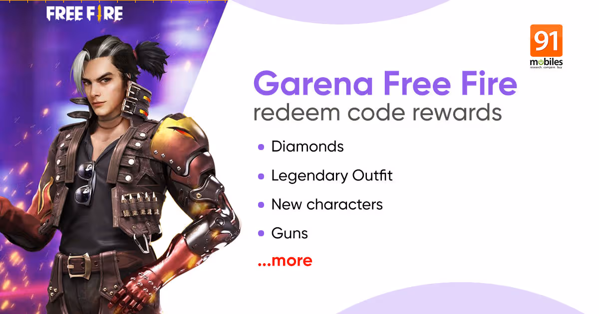 Garena Free Fire redeem code Indian server May 2021: How to redeem codes in Free Fire and collect them for fre